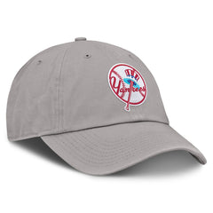 New York Yankees Nike Cooperstown Collection Club Adjustable Hat - Gray - Nike Lifestyle