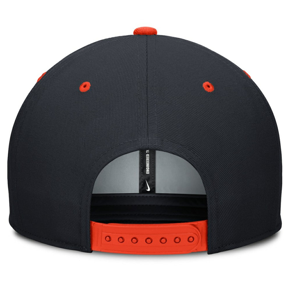 Detroit Tigers Nike Cooperstown Collection Pro Dri-FIT Snapback Hat - Navy/Orange - Nike Lifestyle