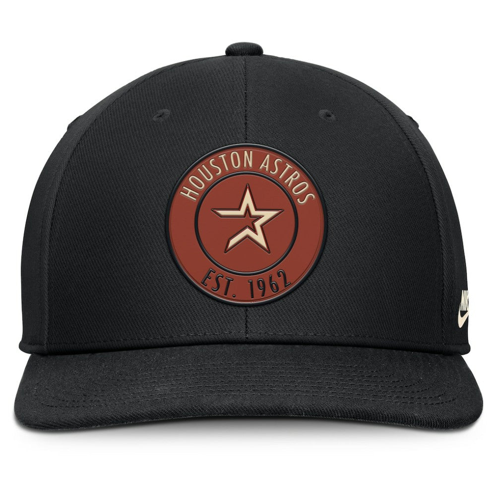 Houston Astros Nike Cooperstown Collection Pro Dri-FIT Snapback Hat - Black - Nike Sale