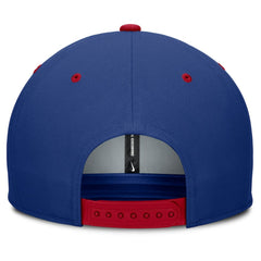 Chicago Cubs Nike Cooperstown Collection Pro Dri-FIT Snapback Hat - Royal/Red - Nike Online