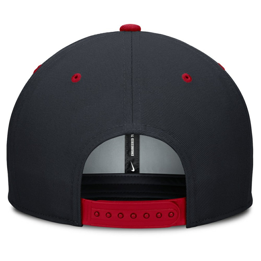 Boston Red Sox Nike Cooperstown Collection Pro Dri-FIT Snapback Hat - Navy/Red - Nike Sale