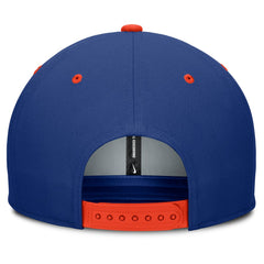 New York Mets Nike Cooperstown Collection Pro Dri-FIT Snapback Hat - Royal/Orange - Nike on Sale