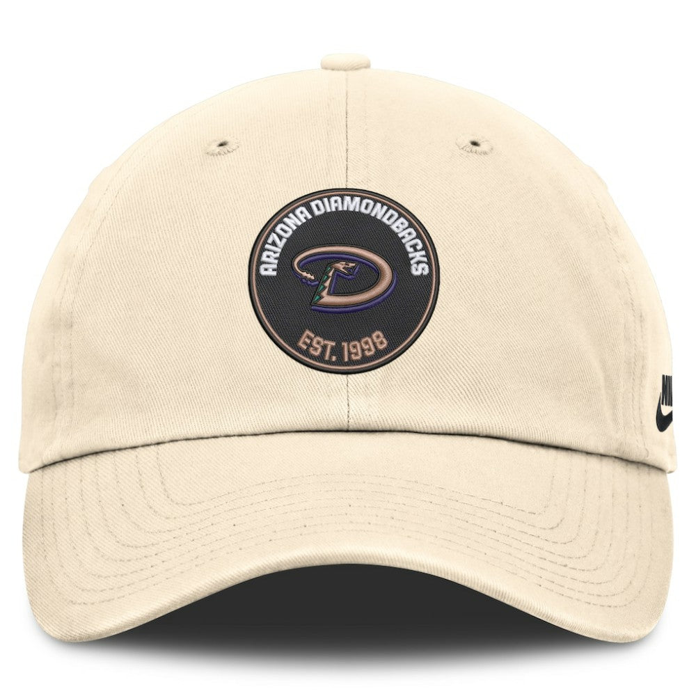 Arizona Diamondbacks Nike Cooperstown Collection Club Adjustable Hat - Natural - Nike Online