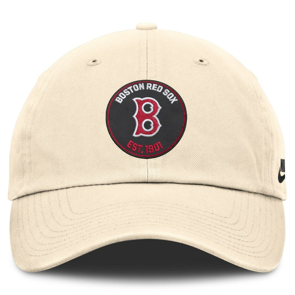 Boston Red Sox Nike Cooperstown Collection Club Adjustable Hat - Natural - Nike Sale