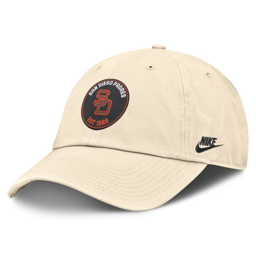 San Diego Padres Nike Cooperstown Collection Club Adjustable Hat - Natural - Nike Sale