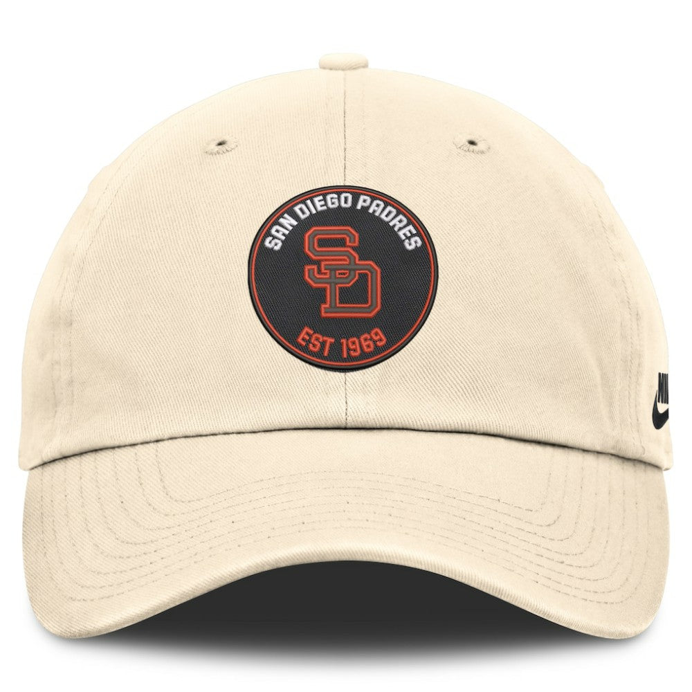 San Diego Padres Nike Cooperstown Collection Club Adjustable Hat - Natural - Nike Sale