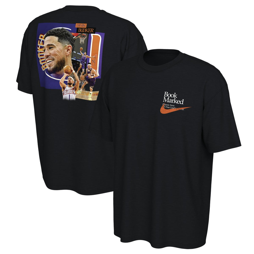 Devin Booker Phoenix Suns Unisex All-Time Scoring Leader T-Shirt Black | Nike