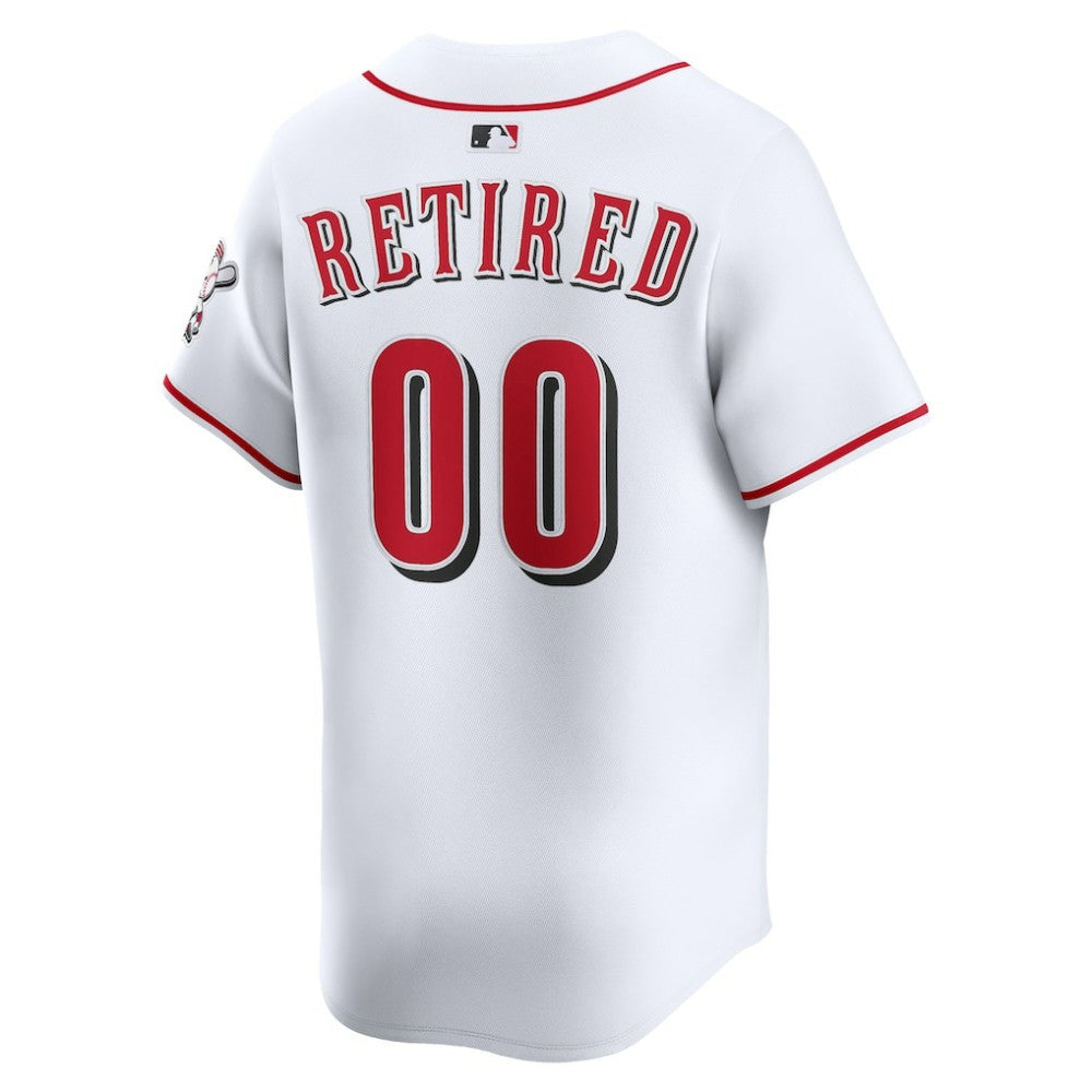 Cincinnati Reds Nike Home Limited Pick-A-Player Retired Roster Jersey - White - Nike Lifestyle