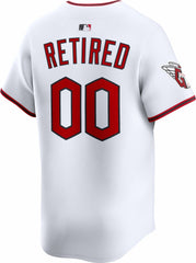 Cleveland Guardians Nike Home Limited Pick-A-Player Retired Roster Jersey - White - Nike Discount