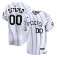 Colorado Rockies Nike Home Limited Pick-A-Player Retired Roster Jersey - White - Nike Sale