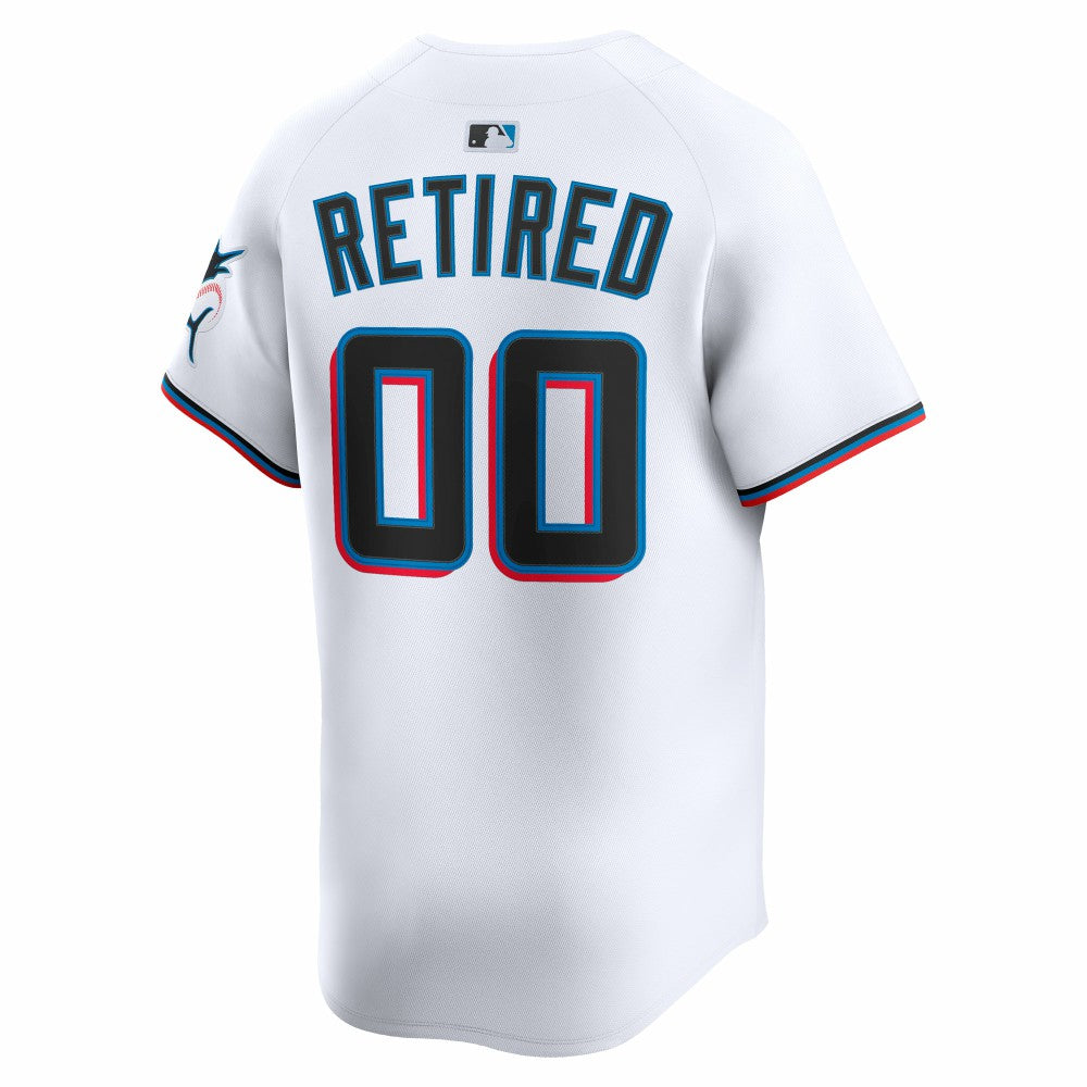 Miami Marlins Nike Home Limited Pick-A-Player Retired Roster Jersey - White - Nike on Sale