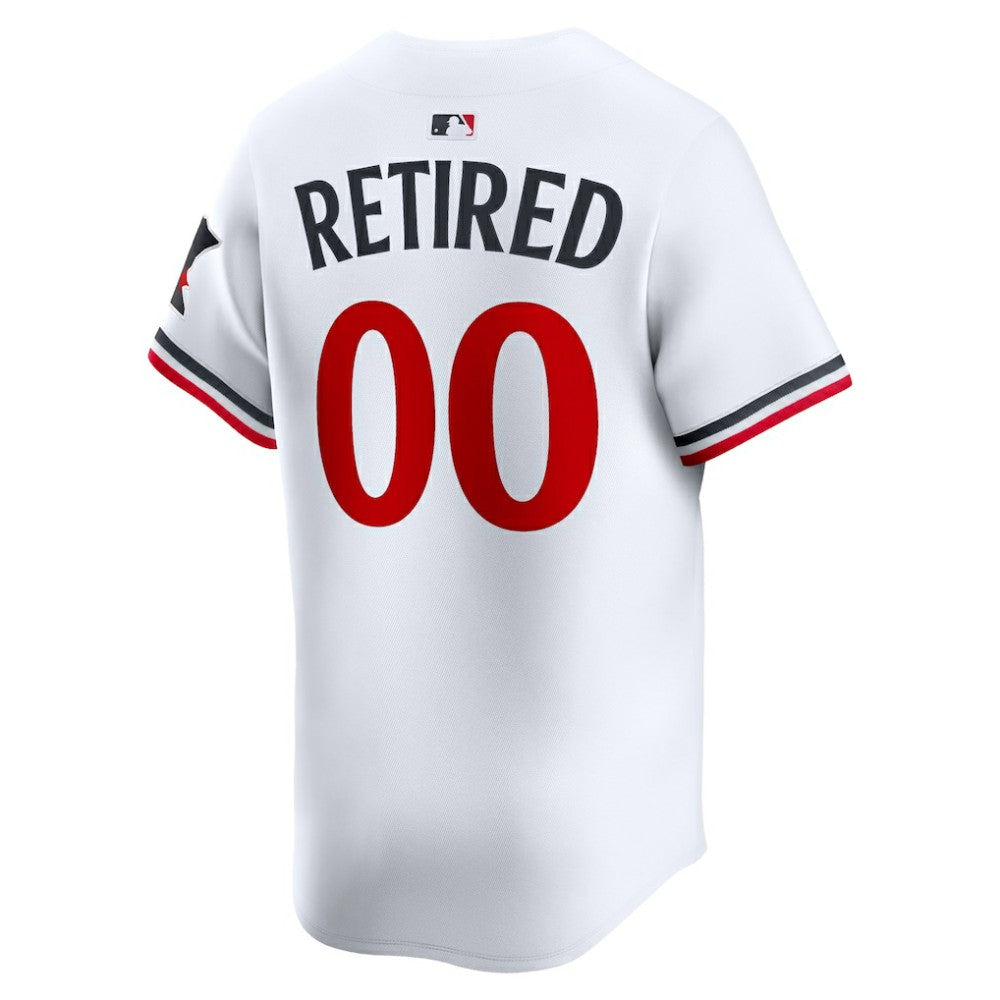 Minnesota Twins Nike Home Limited Pick-A-Player Retired Roster Jersey - White - Nike Sale