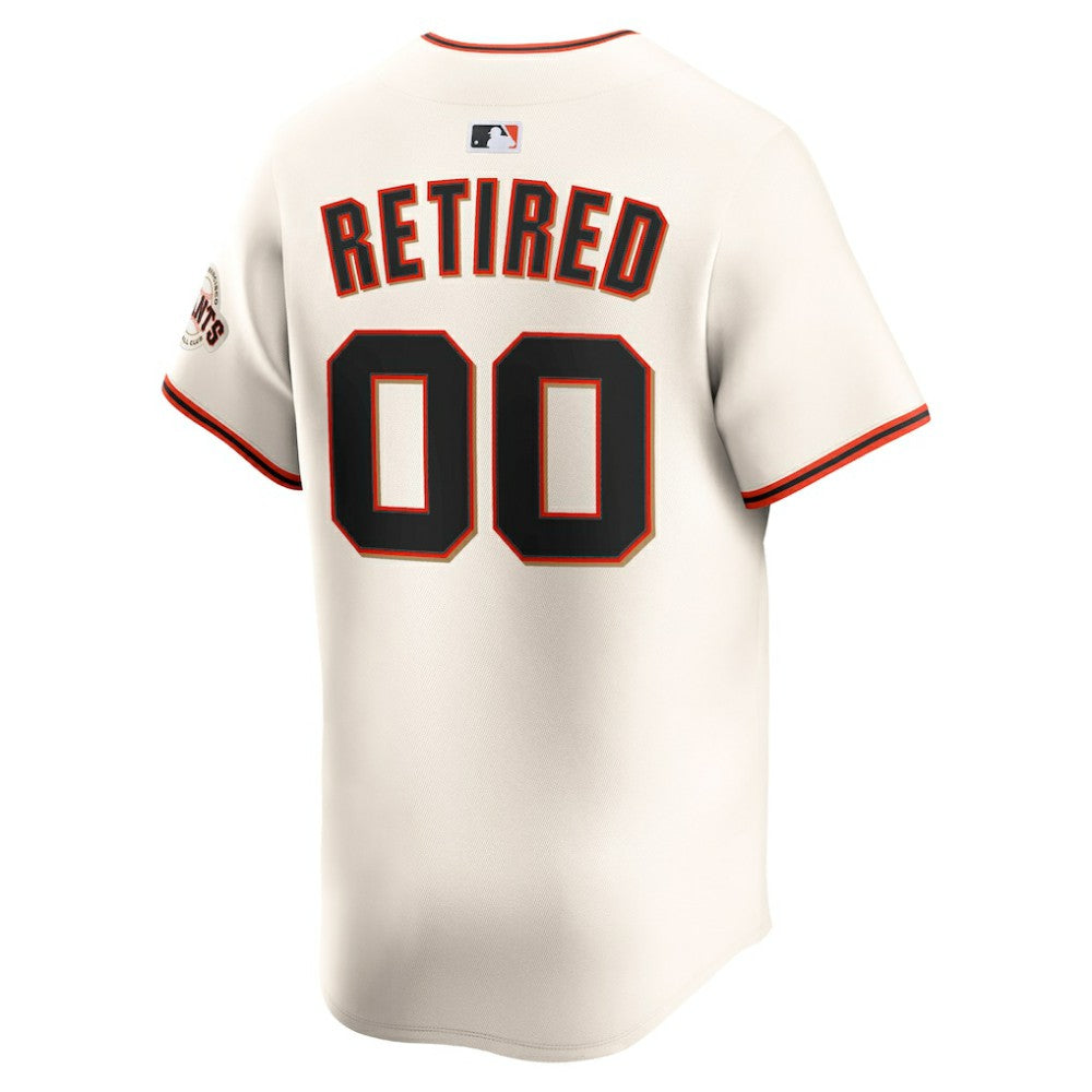 San Francisco Giants Nike Home Limited Pick-A-Player Retired Roster Jersey - Cream - Nike Discount