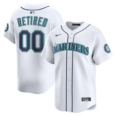 Seattle Mariners Nike Home Limited Pick-A-Player Retired Roster Jersey - White - Nike on Sale