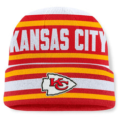 Fanatics Kansas City Chiefs Center Cuffed Knit Hat Red