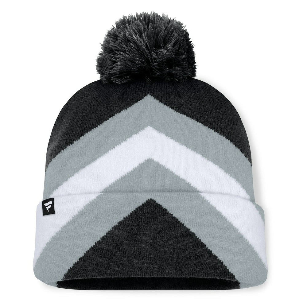 Fanatics Las Vegas Raiders Women's Cornerback Cuffed Knit Hat with Pom Black