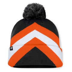 Fanatics Cincinnati Bengals Women's Cornerback Cuffed Knit Hat with Pom Black