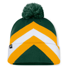 Fanatics Green Bay Packers Women's Cornerback Cuffed Knit Hat with Pom Green