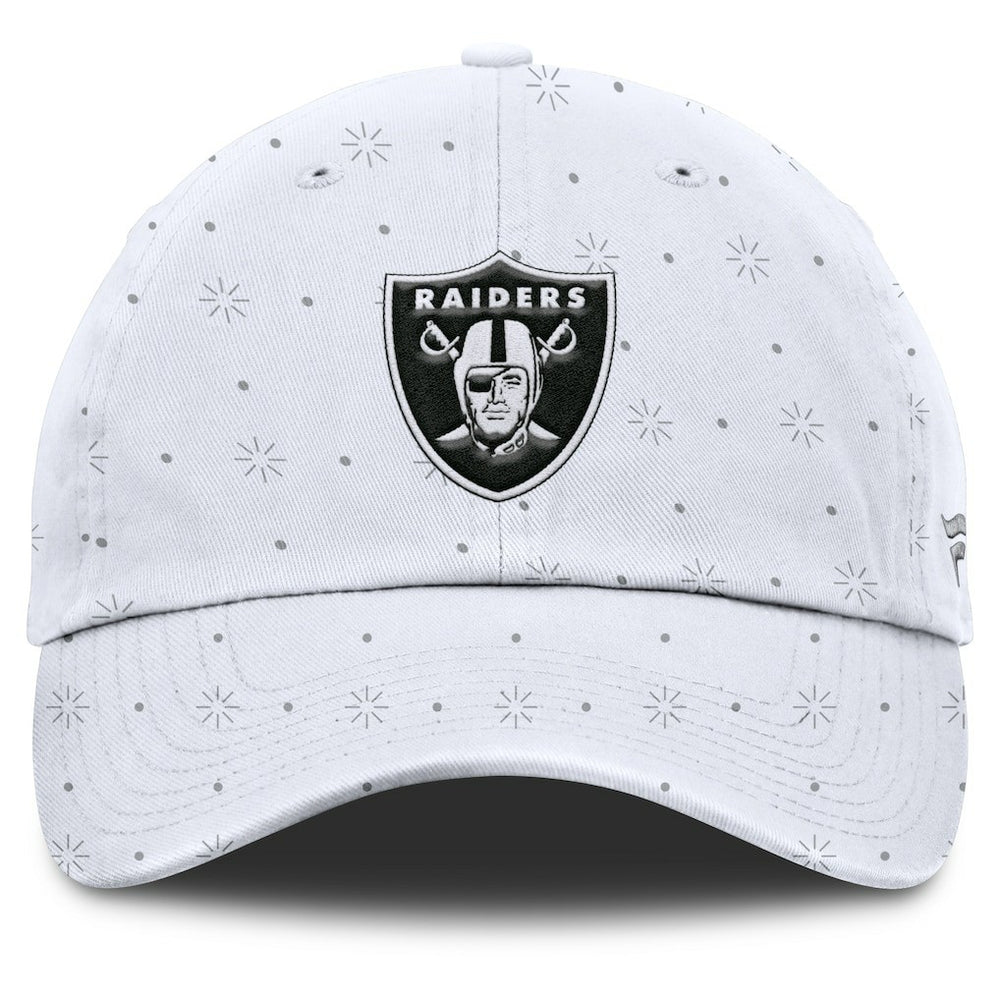 Fanatics Las Vegas Raiders Women's Neutral Zone Adjustable Hat White