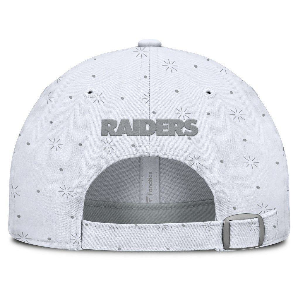 Fanatics Las Vegas Raiders Women's Neutral Zone Adjustable Hat White