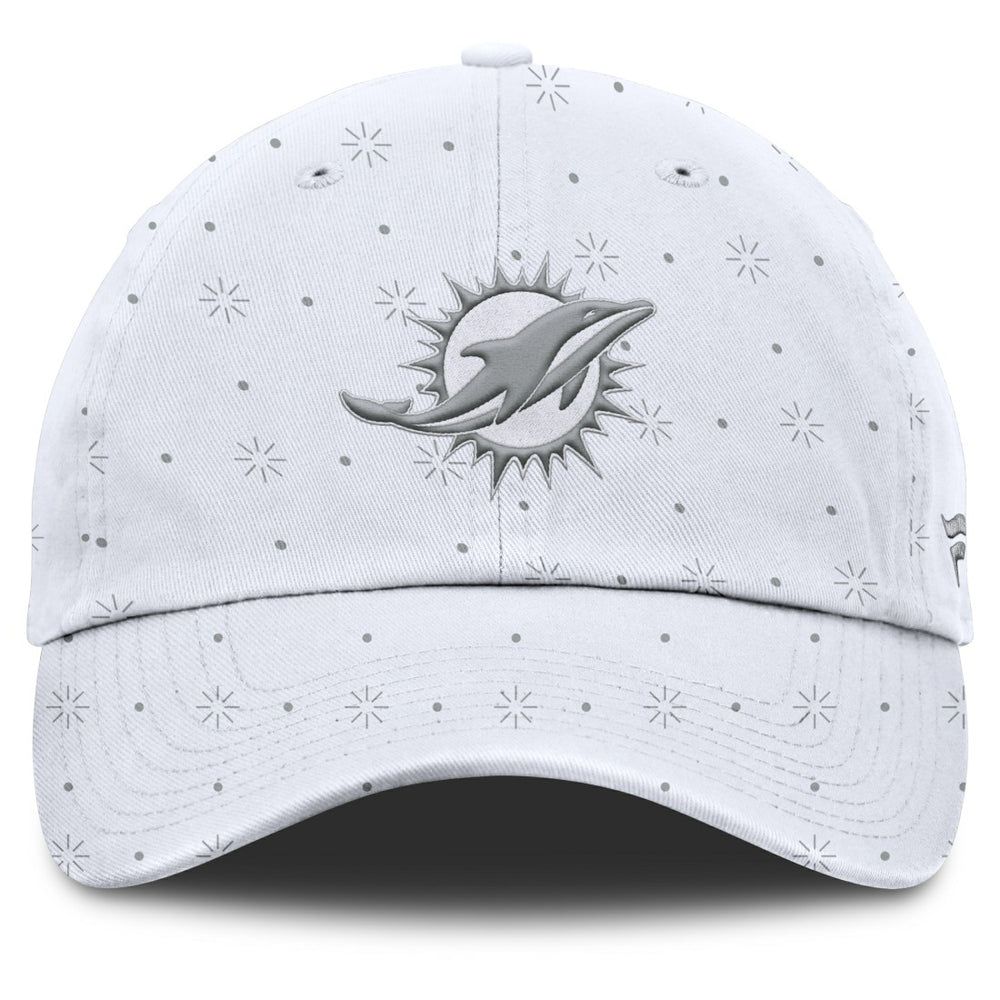 Fanatics Miami Dolphins Women's Neutral Zone Adjustable Hat White