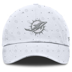 Fanatics Miami Dolphins Women's Neutral Zone Adjustable Hat White