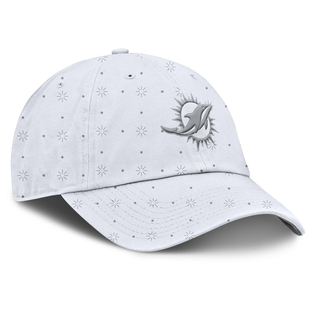 Fanatics Miami Dolphins Women's Neutral Zone Adjustable Hat White