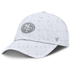 Fanatics San Francisco 49ers Women's Neutral Zone Adjustable Hat White