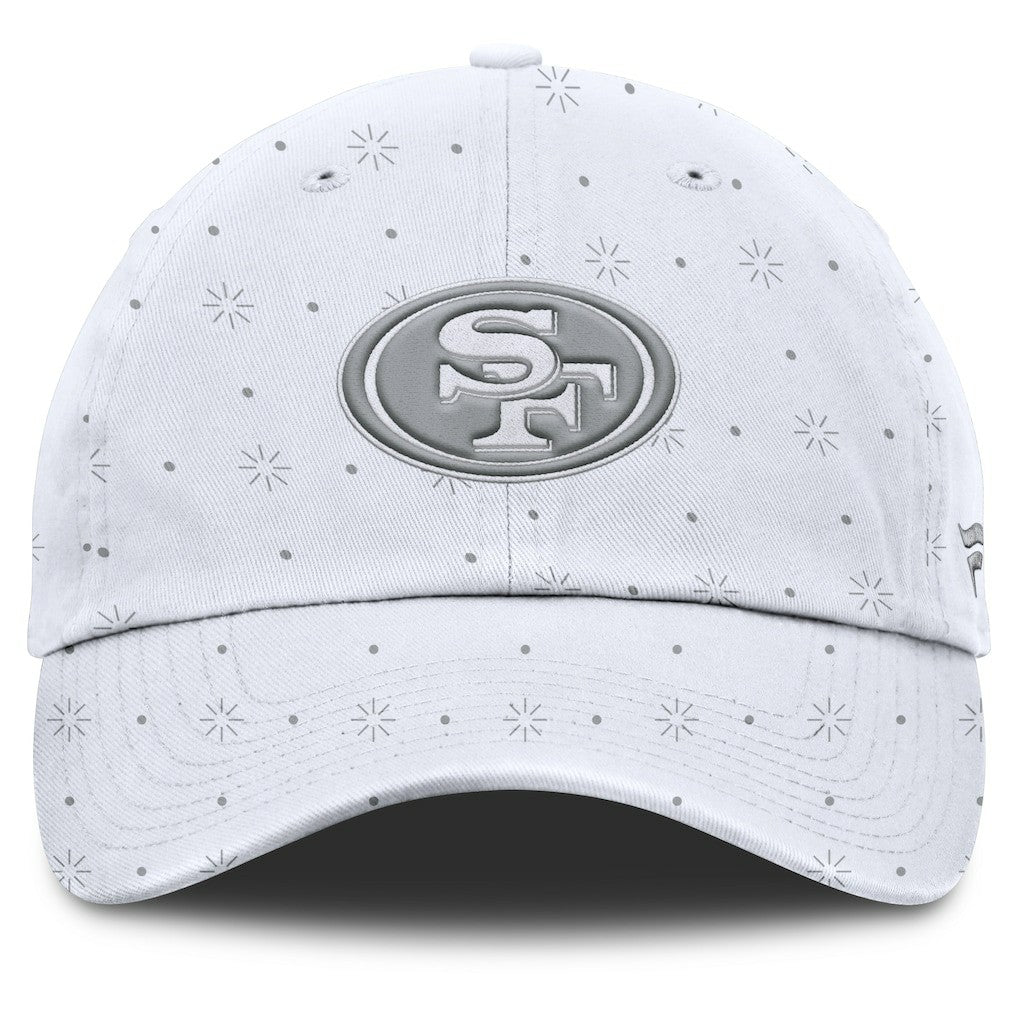 Fanatics San Francisco 49ers Women's Neutral Zone Adjustable Hat White