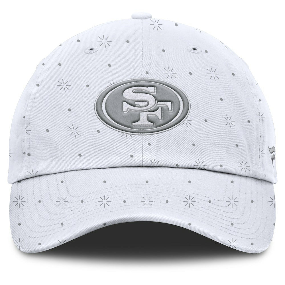 Fanatics San Francisco 49ers Women's Neutral Zone Adjustable Hat White