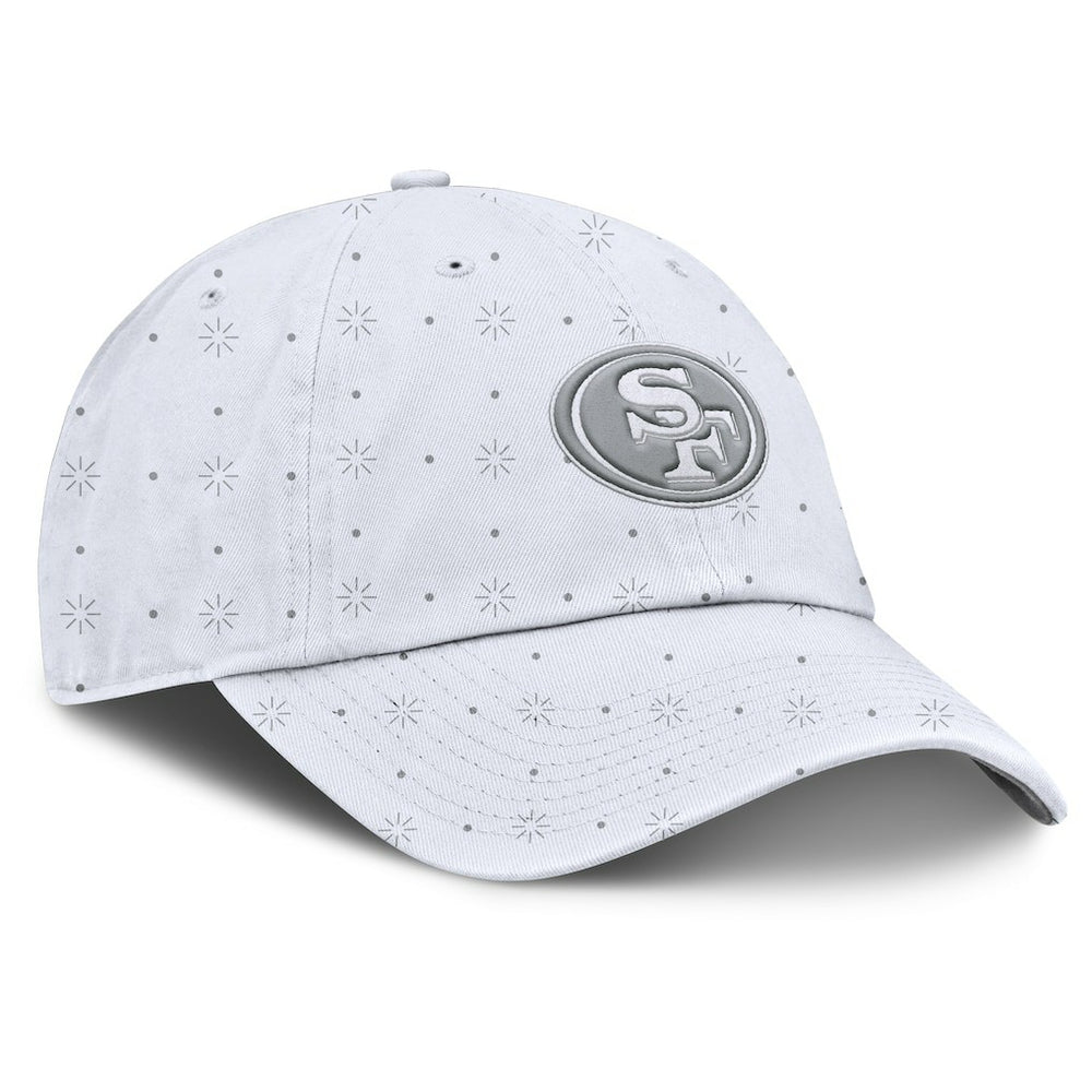 Fanatics San Francisco 49ers Women's Neutral Zone Adjustable Hat White