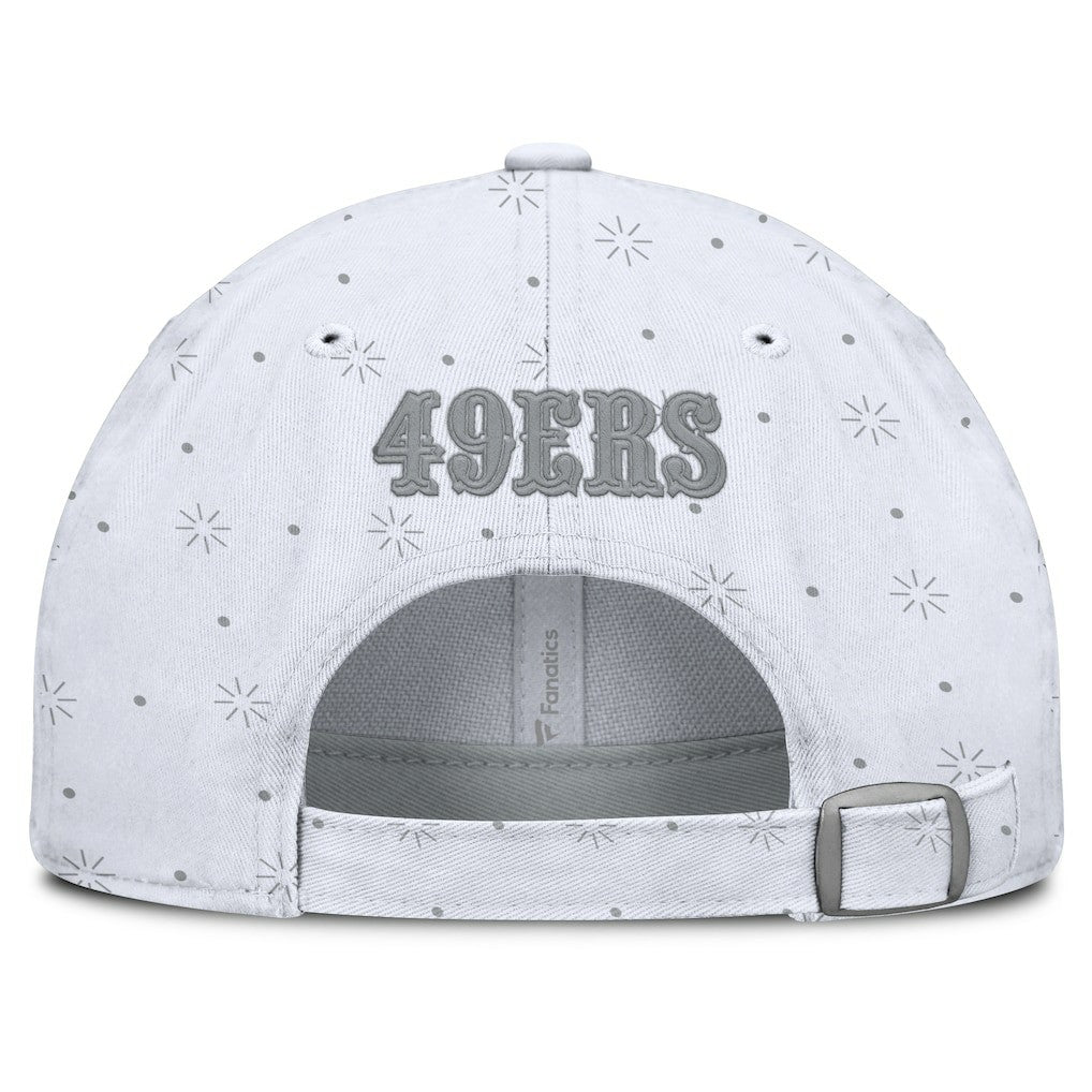 Fanatics San Francisco 49ers Women's Neutral Zone Adjustable Hat White