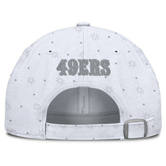 Fanatics San Francisco 49ers Women's Neutral Zone Adjustable Hat White