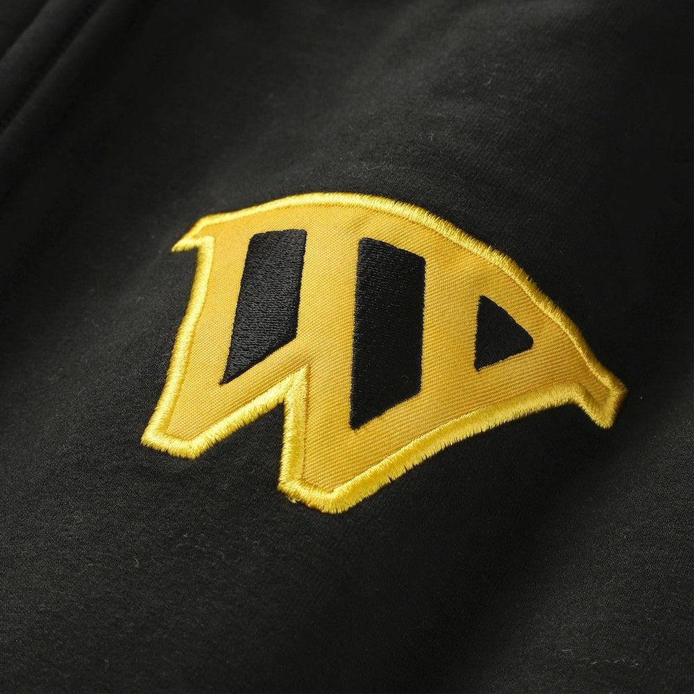 Golden State Warriors FISLL x Benny Gold Unisex Statement Edition Full-Zip Hoodie Black