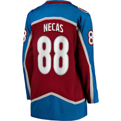 Martin Necas Colorado Avalanche Fanatics Women's Breakaway Player Jersey - Burgundy - NHL 202811876