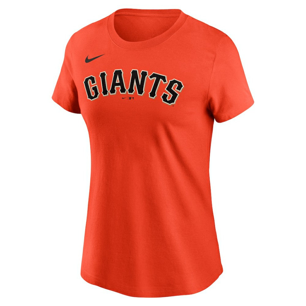 Justin Verlander San Francisco Giants Nike Women's Cooperstown Collection Fuse Name & Number T-Shirt - Orange - Nike Online