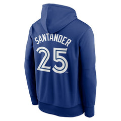 Anthony Santander Toronto Blue Jays Nike Name & Number Performance Pullover Hoodie - Royal - Nike Online