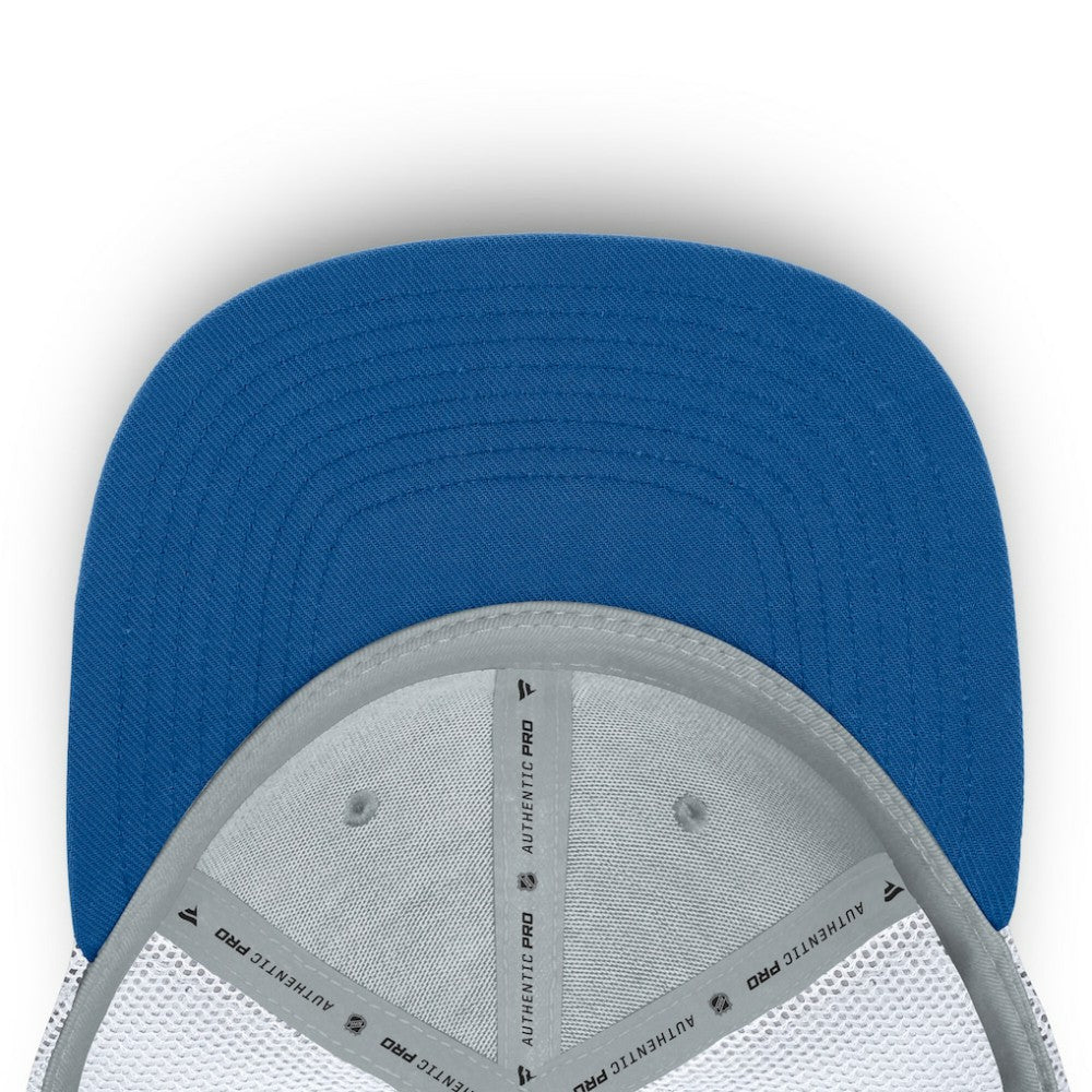 New York Rangers Fanatics Centennial Authentic Pro Structured Trucker Adjustable Hat - Blue/White - NHL 202815535