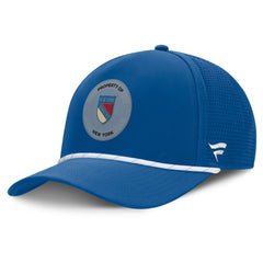 New York Rangers Fanatics Centennial Authentic Pro Pinched Front Adjustable Hat - Blue - NHL 202815573