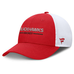 Chicago Blackhawks Fanatics Centennial Adjustable Trucker Hat - Red/White - NHL 202815617