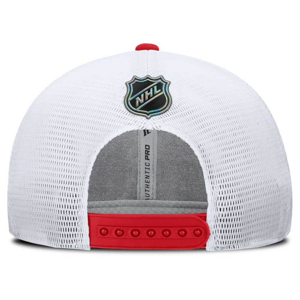 Chicago Blackhawks Fanatics Centennial Adjustable Trucker Hat - Red/White - NHL 202815617