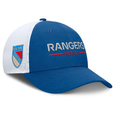 New York Rangers Fanatics Centennial Authentic Pro Structured Trucker Adjustable Hat - Blue/White - NHL 202815618