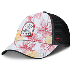 Fanatics Kansas City Chiefs Tropical Adjustable Trucker Hat White/Black