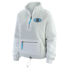 Utah Mammoth WEAR by Erin Andrews Women's Polar Fleece Quarter-Zip Jacket - Gray - NHL 202830784