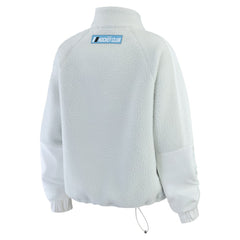 Utah Mammoth WEAR by Erin Andrews Women's Polar Fleece Quarter-Zip Jacket - Gray - NHL 202830784