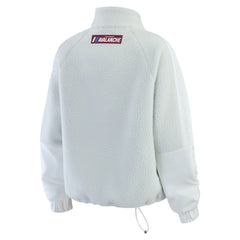 Colorado Avalanche WEAR by Erin Andrews Women's Polar Fleece Quarter-Zip Jacket - Gray - NHL 202830795