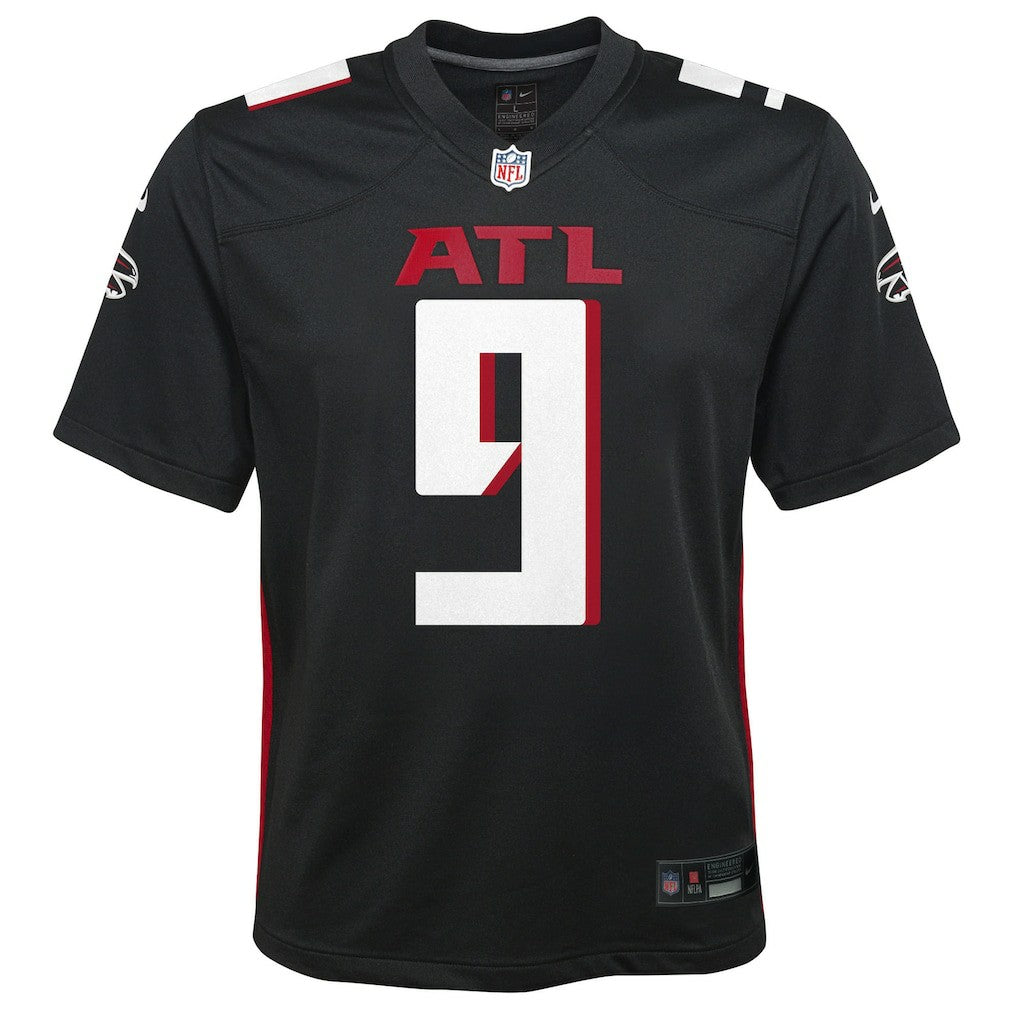 Nike Michael Penix Jr. Atlanta Falcons Youth Team Game Jersey Black
