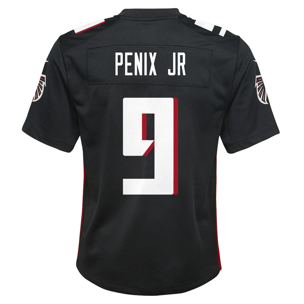 Nike Michael Penix Jr. Atlanta Falcons Youth Team Game Jersey Black