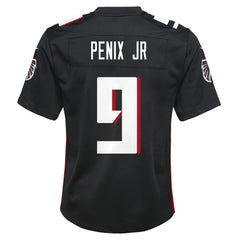Nike Michael Penix Jr. Atlanta Falcons Youth Team Game Jersey Black