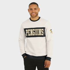 Pittsburgh Penguins Darius Rucker Collection by Fanatics Colorblock Pullover Sweatshirt - Cream - NHL 202831249